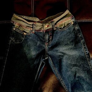 Vintage Ecko Red Jeans with embroidery 👖